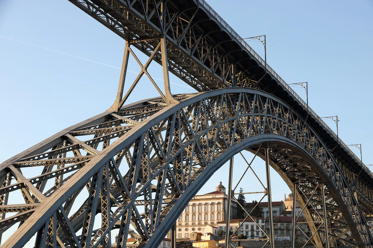 bridge architecture, steel